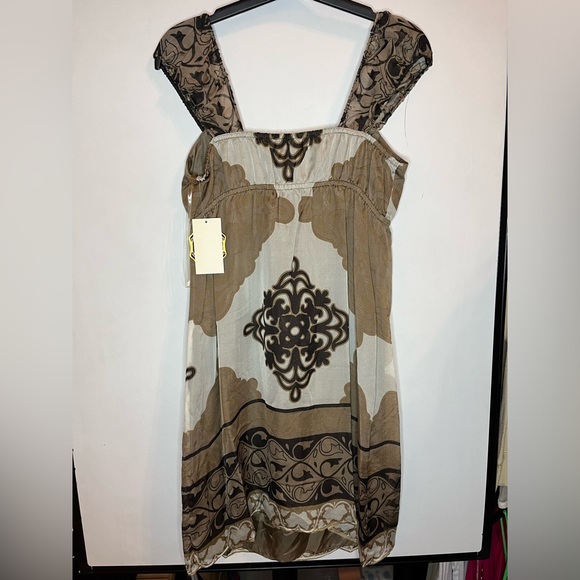 Hale Bob Silk Mid-length Dress - Picture 3 of 8